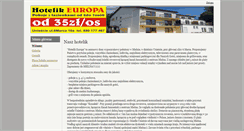 Desktop Screenshot of europa.mielnet.pl