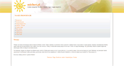 Desktop Screenshot of gorka.mielnet.pl